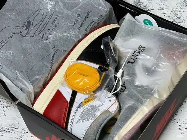 Bmlin shoes Retro Air Jordan High 1 Union OG x BV1300-106 0603